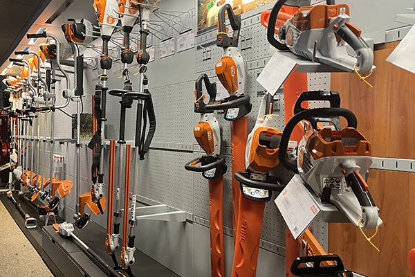 Stihl udstilling i Lading Maskinforretning
