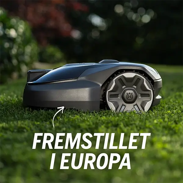Husqvarna Automower fremstillet i Europa
