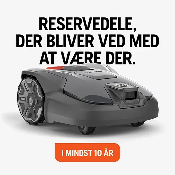 husqvarna Automower reservedele i 10 aar