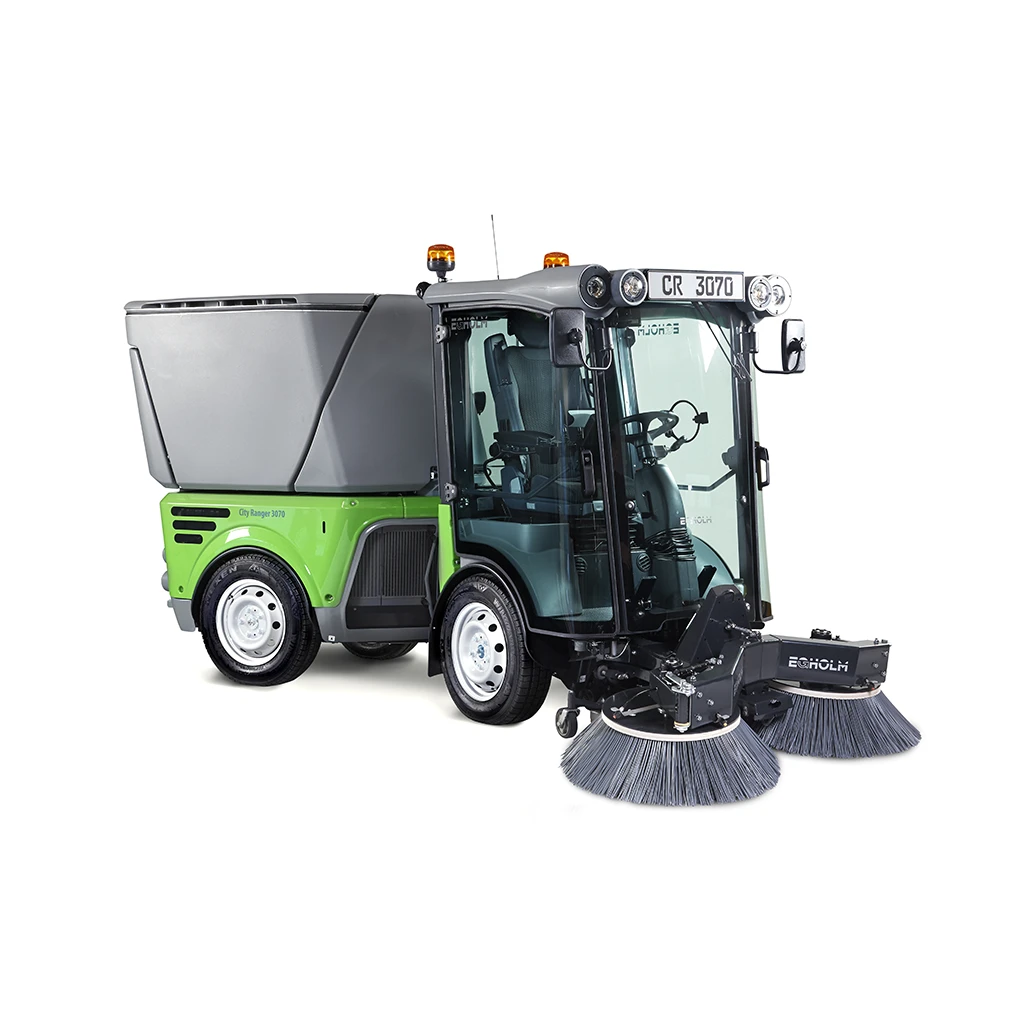 Egholm City Ranger 3070 redskabsbærer med feje/sugeanlæg